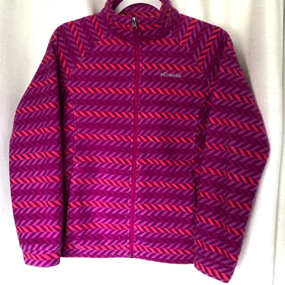 Columbia Fleece girls jacket XL